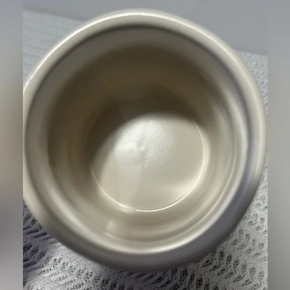 Rae Dunn Cream Mug with Dark Brown Lid - Picture 3 of 5